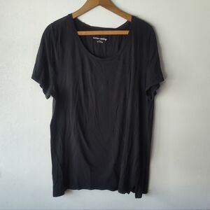 Soft Surroundings Black Short Sleeve Women's Top XL